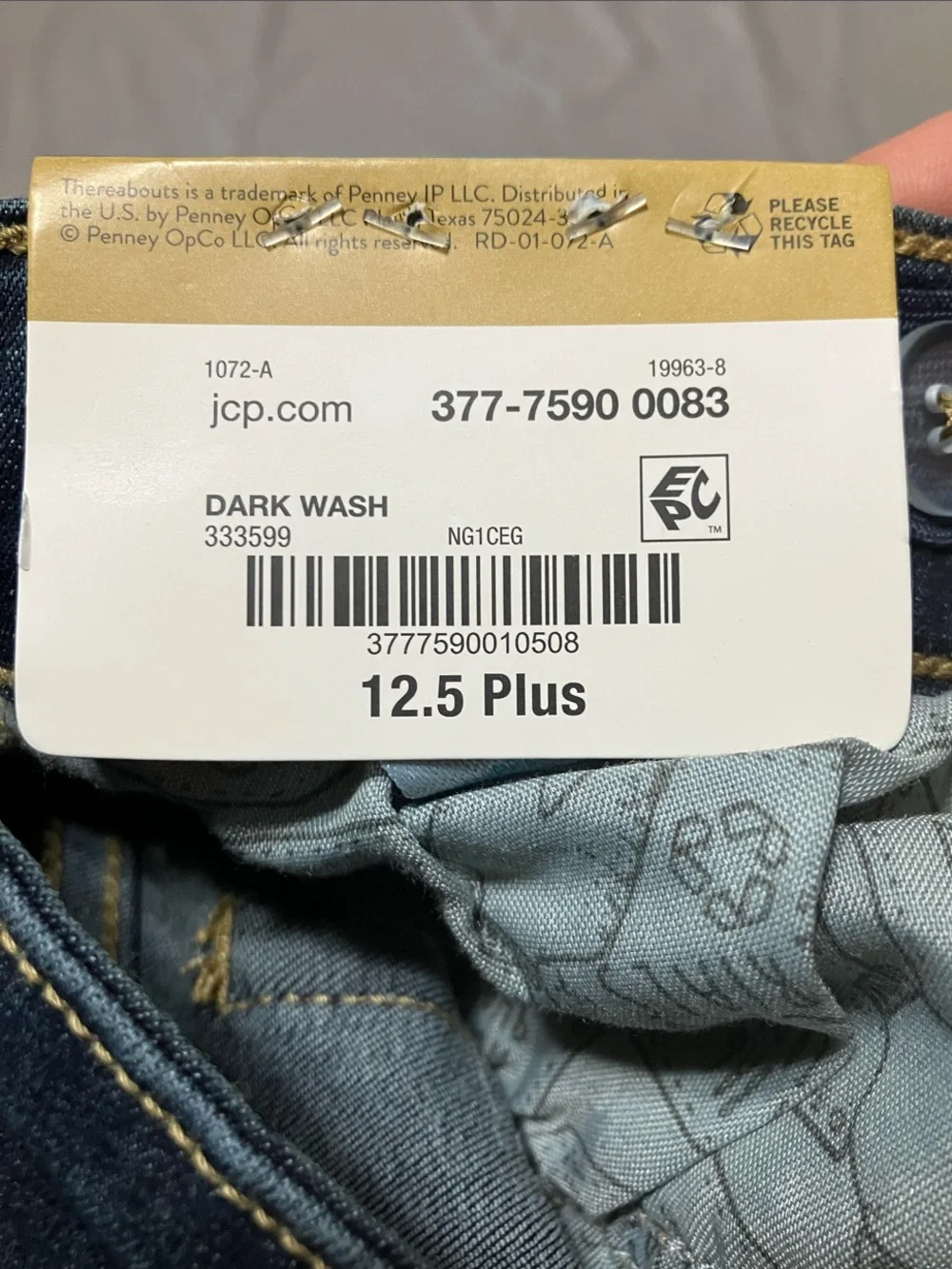 Kids Dark Blue Stretch Skinny Jeans